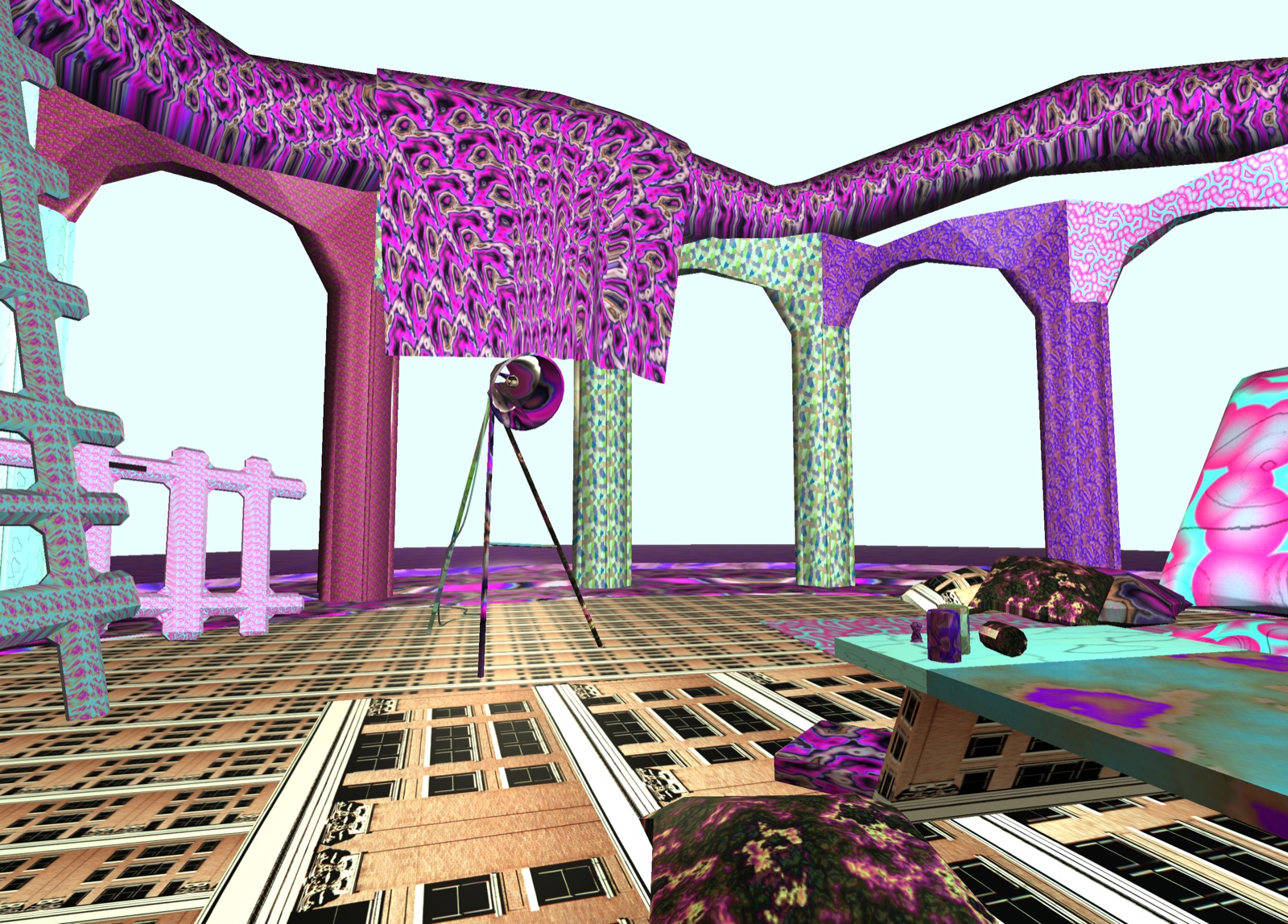 TextureTown 3D playroom random phase
