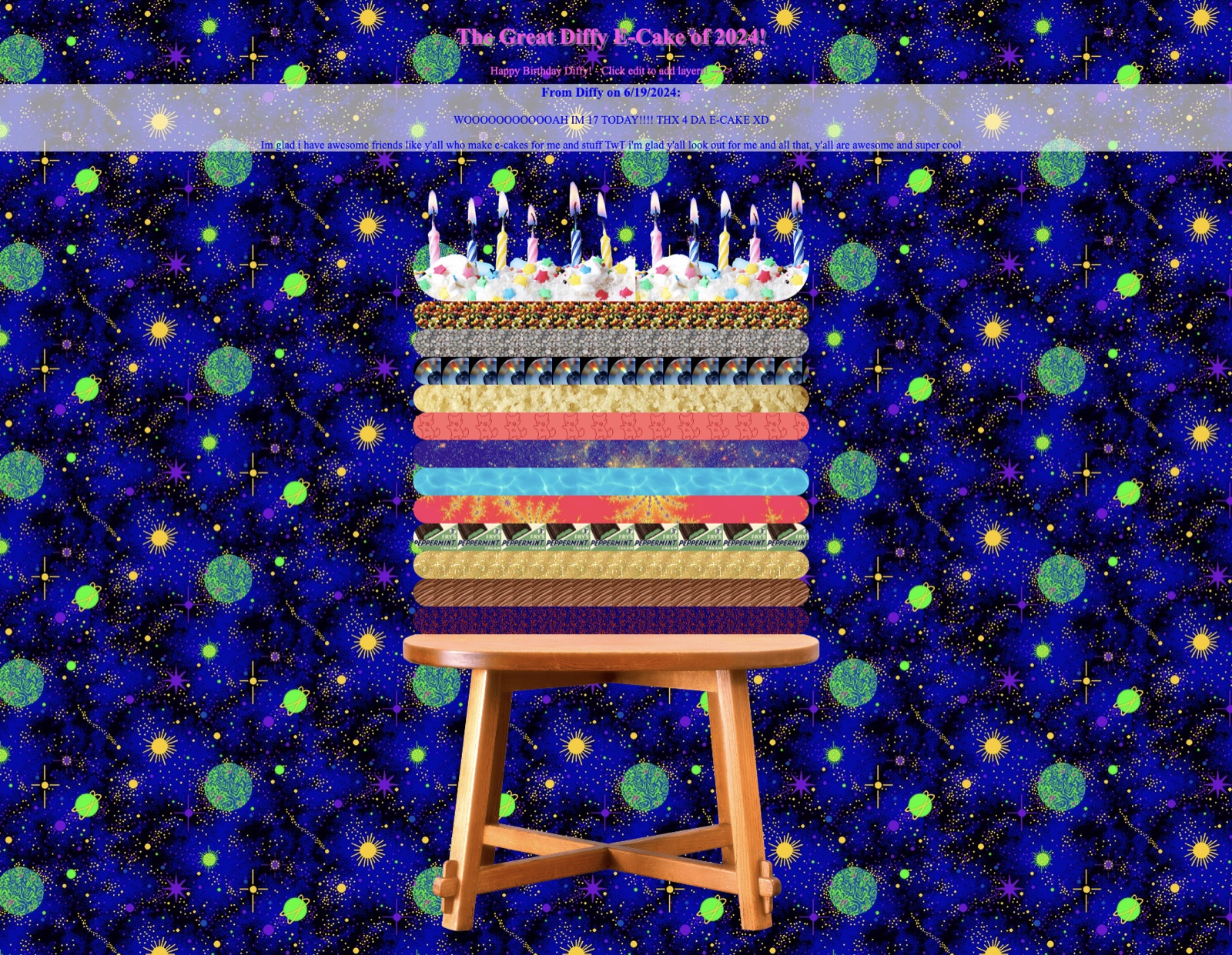 Screenshot - Everyone Site - cake